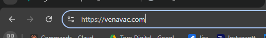 Paso 1 — Ingrese a venavac.com