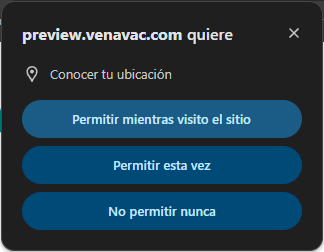 Paso 8 — Permiso de ubicación