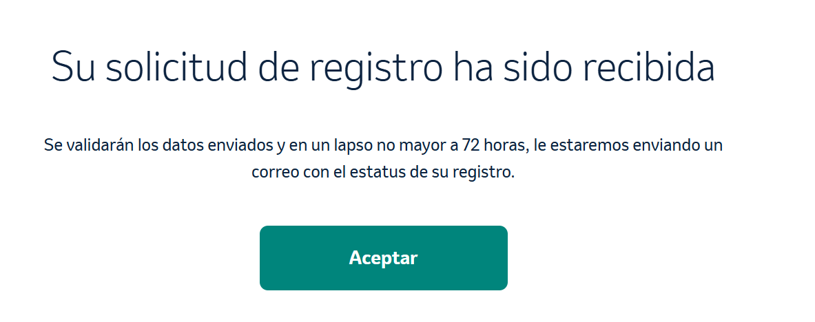 Paso 17 — Mensaje de confirmación